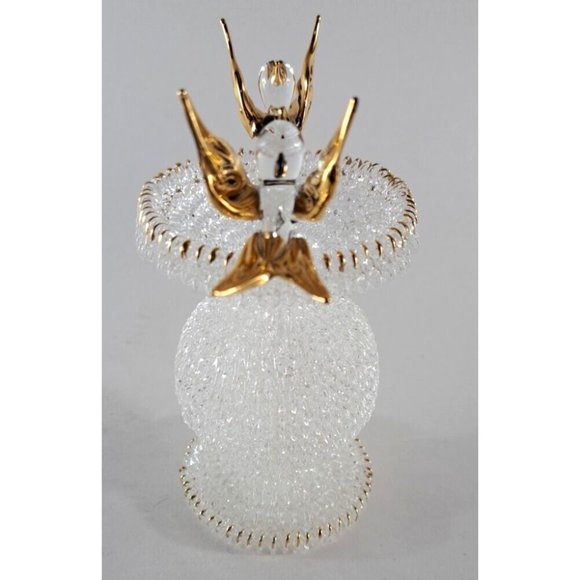 Plastic Bud Vase Glass Gold Birds W Bath Elegant Traditional Decorative Bold - Picture 4 of 4